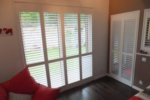 Volets d'intérieur en bois