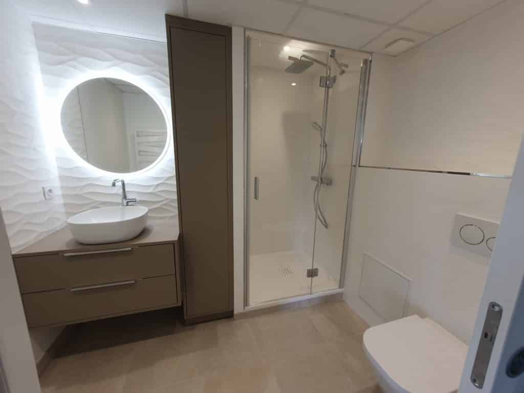 Rénovation salle d'eau d'un appartement près de Montpellier