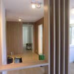 Meuble de séparation en bois