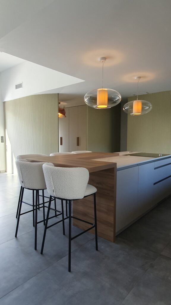 Rénovation entrée et cuisine